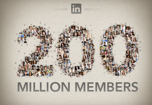 Linkedin 200 millions