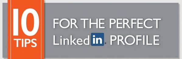 infographie conseils profil parfait linkedin top