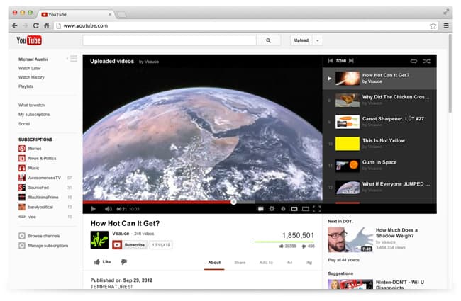 youtube newlook