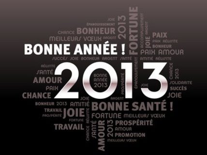 bonne annee 2013