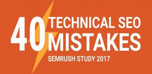 Infographie: les 40 erreurs SEO les plus fréquentes