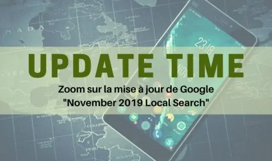 Mise à jour Google Novembre 2019 - Referenceur