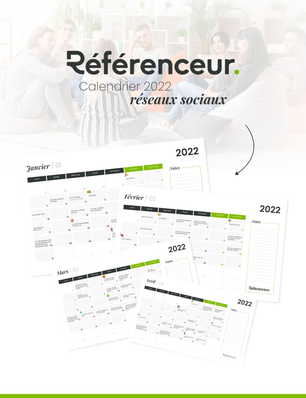 calendrier editorial community manager