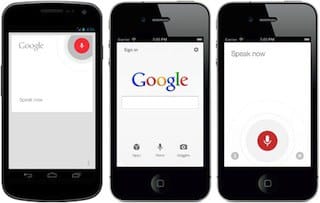 Google Recherche Vocale