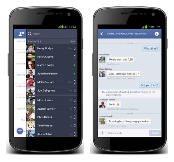 Envoyez des textos avec Facebook? C'est possible!