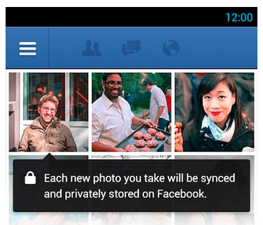 Facebook prêt à publier les photos de votre téléphone... immédiatement