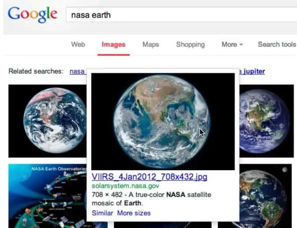 Google simplifie sa recherche d'images