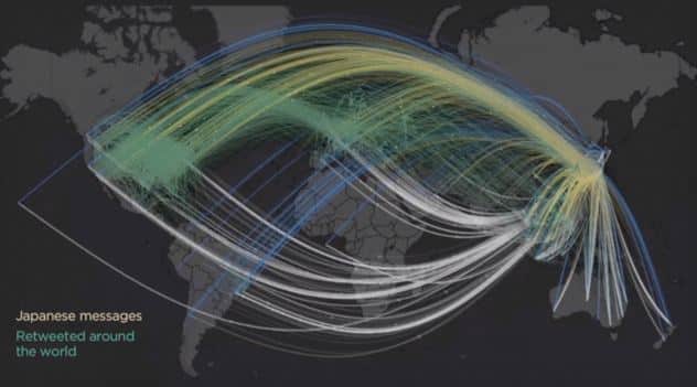 Twitter Message Japon