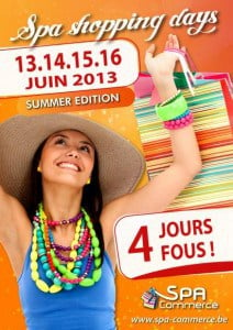 Les "Spa Shopping Days" du 13 au 16 juin