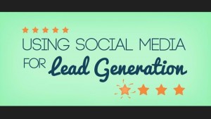Infographie marketing : générer des leads avec les réseaux sociaux