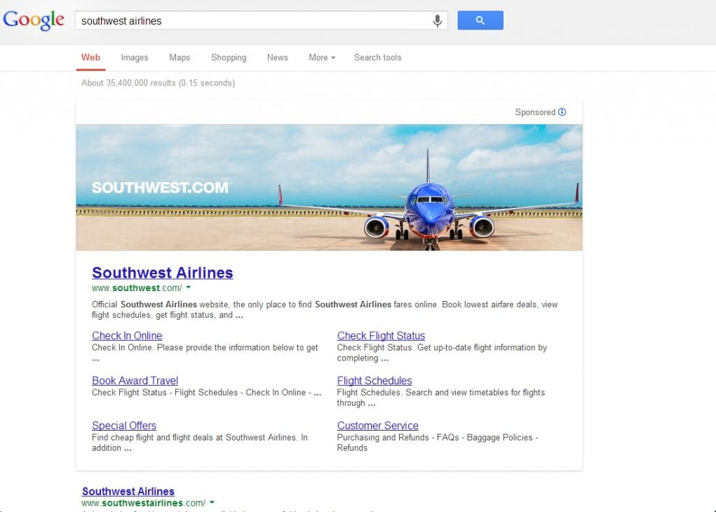 southwest-airlines-banniere-google