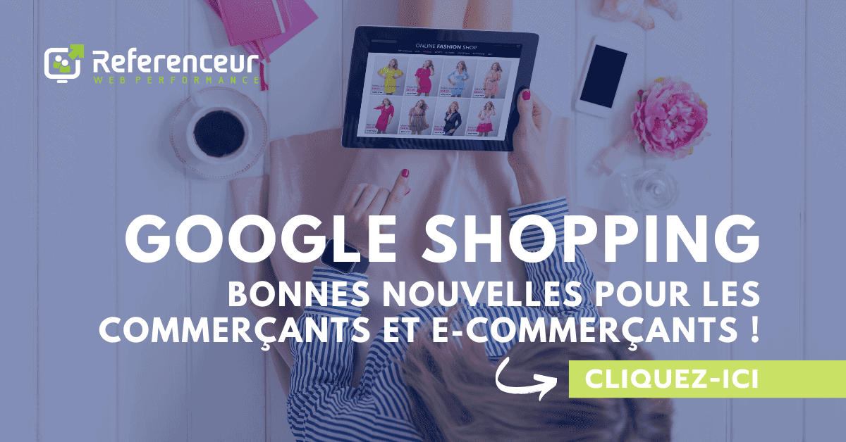 google shopping offre