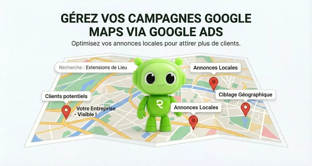 Google Ads : Le Contrôle Total De Google Maps Arrive Enfin Dans Vos Campagnes Demand Gen ! 1 Annonces Google Ads Google Maps 1